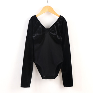 Gaun dansa lengan panjang anak perempuan, gaun dansa rok balet klasik - Product Image 1