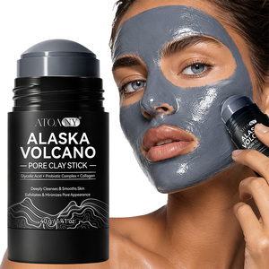 ATOANY Yüz Bakım Derinlemesine Temizleyici Peeling Etkili Pürüzsüz Cilt Yüz Çamur Maskesi Stick Alaska <span class=keywords><strong>Volkan</strong></span>ı Gözenek Sıkılaştırıcı Kil Stick Kolajenli - Product Image 1