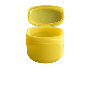 Échantillon gratuit en plastique <span class=keywords><strong>jaune</strong></span> transparent avec couvercle crème pour les mains pot de crème pour le visage à la <span class=keywords><strong>vaseline</strong></span> pour les lèvres - Product Image 6