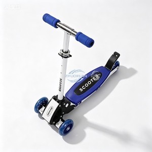 Patinete Plegable Instantáneo para Niños Pequeños, Estructura Metálica Integrada, Llantas de PU con Iluminación Brillante y Amortiguación de Impactos - Product Image 5