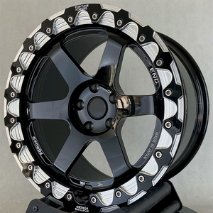 ล้อ beadlock ปลอมแปลง<span class=keywords><strong>17</strong></span> 18 19นิ้ว5X120 5x1143 5x112 6X139.7 <span class=keywords><strong>Te37</strong></span>ล้อ beadlock สำหรับ Nissan RAYS GTR R34 LMGT4ฟอร์ด F150 - Product Image 1
