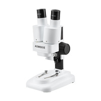Microscopio Biológico Estéreo de Alta Definición WISE FOREST 40x, Kit de Microscopio Educativo STEM para Niños