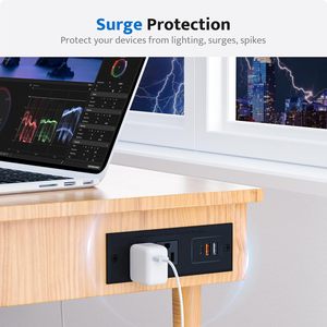 Chúng tôi bàn ổ cắm/lõm <span class=keywords><strong>Power</strong></span> Strip với <span class=keywords><strong>USB</strong></span> C nhanh chóng sạc hội nghị lõm Outlet,Space-<span class=keywords><strong>Saver</strong></span> cho đồ nội thất bên bảng - Product Image 4