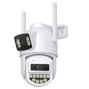 Mini cámara de vigilancia tipo antorcha con 3 lentes, 1000 TVL, para sistema de exterior en India, con bombilla LED, y instrucciones de conexión. - Product Image 1