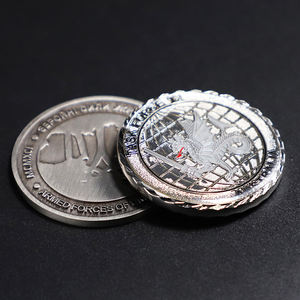 <span class=keywords><strong>Monedas</strong></span> de desafío para colección, gran oferta, Metal personalizado, Euro, plata antigua, recuerdo, logotipo personalizado de 3mm o personalizado 500 - Product Image 6