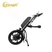 Elesmart 16 אינץ גודל 36V 500W מנוע חשמלי כיסא גלגלים handcycle ערכות עבור נכים אדם