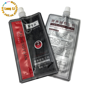 Bolsa Doypack Reutilizable de Ocho Lados de 280 ml Personalizada, Bolsa con Boquilla de Papel de Aluminio para Envasado de <span class=keywords><strong>Tinte</strong></span> para el Cabello, Gel y Crema - Product Image 3