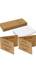 2025 tùy chỉnh in trống Quà Tặng Giấy chứng nhận/tiền mặt phiếu giảm giá nghệ thuật giấy in offset cho xúc tiến kinh doanh - Product Image 3