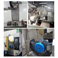 Services de tournage et d'usinage CNC sur mesure pour prototypes en titane, composants en alliage d'aluminium et titane, avec polissage