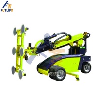 Robot en verre mobile portatif de levage de vide de verre de 200kg 500kg