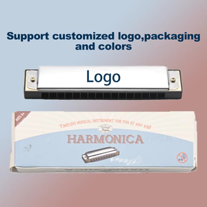 <span class=keywords><strong>Harmonica</strong></span> <span class=keywords><strong>diatonique</strong></span> professionnel avec logo personnalisé 16 trous cadeau d'instrument de musique de vente chaude - Product Image 5