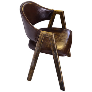 Bar batı restoran masa ve sandalye kombinasyonu retro sanayi tarzı cafe restoran masa ve sandalye toptan - Product Image 5