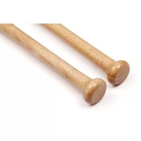 HC-25625A Batte de baseball en bois d'érable personnalisable avec logo – Modèle professionnel senior léger, barillet de 2,5 pouces, emballage OEM, différentes tailles