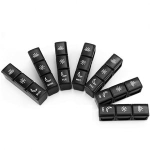 ขายส่งสินค้าใหม่ กล่องยาพลาสติกสีสันสดใส 21 ช่อง สำหรับใส่ยาประจำเดือน - Product Image 4