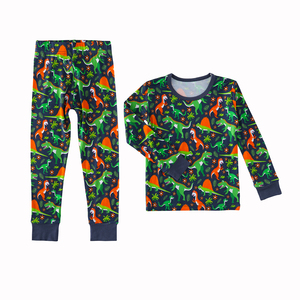 竹幼児ツーピースセットツーピースセット竹<span class=keywords><strong>pj</strong></span>幼児竹子供服 - Product Image 1