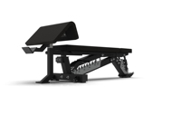 Banc de musculation réglable 2026 multi-angles (plat, incliné, décliné) avec accessoires Butterfly et Preacher Curl pour la maison