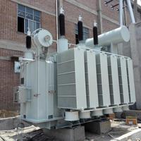 Transformateur électrique immergé dans l'huile 2000 kVA monophasé/triphasé, petit format, S11, haute tension, entièrement en cuivre, 100 kV MT&HT