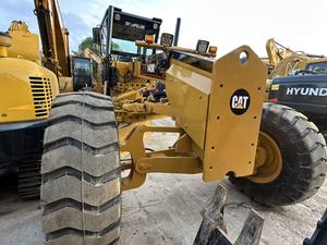 Used grader <b>CAT</b> 140K Grader Earth Leveling Machine with Core Motor and Engine Components 140 120 160 - Product Image 4
