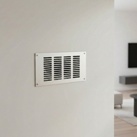 Grille diffuseur linéaire en aluminium sur mesure, registres d'aération au sol et au mur OEM pour systèmes de climatisation