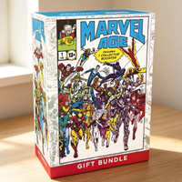 Marvel Super Heroes X Magic: the Gathering Coffret Cadeau Édition Collector Fat Pack avec Cartes à Jouer Premium pour les Fans