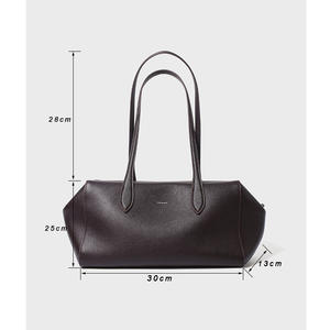 กระเป๋าหนังแท้ทรงบอสตันสำหรับผู้หญิง ดีไซน์ทันสมัย ขายดี กระเป๋าสะพายไหล่ทรงหมอน กระเป๋าถือสำหรับเดินทาง เหมาะสำหรับสาวๆ - Product Image 6