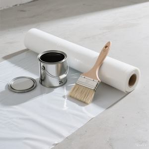 Einfach zu installierende selbst klebende Teppich folie, keine unordentlichen Bänder, Blätter ohne klebrige Markierungen, 100cm breite Rollen bodens chutz folie - Product Image 4