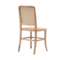 Chaises en rotin en bois de style personnalisé pour restaurant, salle à manger, loisirs, extérieur, fabriquées par DISHI