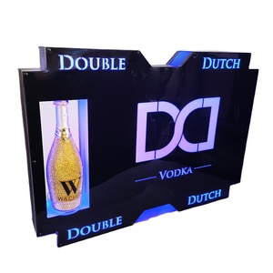 Présentoir de bouteilles lumineux à LED avec commande par application mobile, personnalisable en usine, pour discothèque - Product Image 3