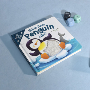 Libro de Bebé Personalizado OEM, Libro Sensorial de Aprendizaje Temprano con Ilustraciones de Animales, Material de Cartón/Cartón Corrugado para Niños - Product Image 2