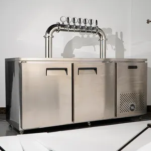 Bira yazı Tavern bira Kegerator ile Fuyong üretici taslak bira makinesi dağıtıcı