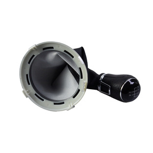 Volkswagen Manual Gear <b>Shift</b> <b>Knob</b> Leather 5 6 Speed Ergonomic For Car Transmission - Product Image 5