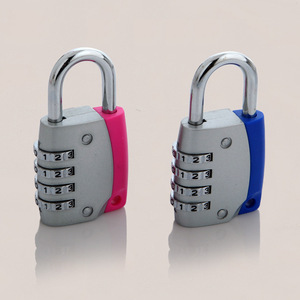 Combination Pad <b>Lock</b> Zinc Alloy Abs Rectangular 4 Digit Mechanical For Bags Hardware Furniture - Product Image 1