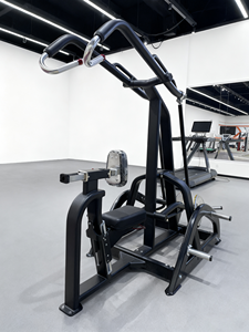 Équipement en acier de musculation chargée par plaque à usage commercial équipement de Machine d'entraînement de presse arrière rangée haute pour l'entraînement en salle de sport - Product Image 6