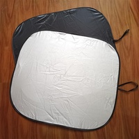 Nouveau pare-soleil de pare-brise avant de voiture 2pcs facile à installer