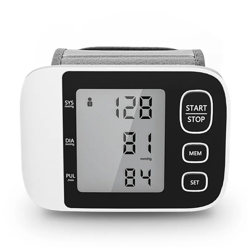 Factory Wholesale OEM BP Apparatus Machine Custom Voice Talking Digital BP Monitor Blood Pressure Monitor Wrist