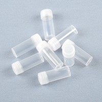 Mini flacons vides de 5 ml, petits pots en plastique pour médicaments, pilules, liquides, poudres, capsules, échantillons, 5 g