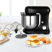 Batteur sur socle inclinable OEM 4,3 L avec bol en acier inoxydable, 600 W, faible bruit, corps en plastique ABS, longue durée de vie, appareil de cuisine