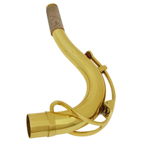 Saxophone Tenor Golden Curved Neck Brass Material Nozzle Diameter Sax Mouthpiece Accessories Tenor Saxophone Neck