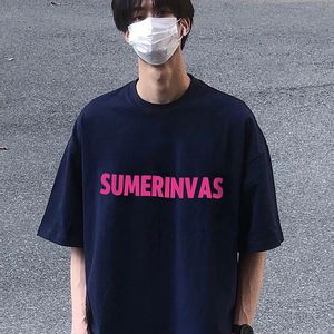 Camiseta Rhud Streetwear con Estampado Universitario, Corte Holgado, Unisex, Manga Corta, Verano, Casual, Moda Urbana, Venta al Por Mayor - Product Image 6