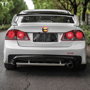 สปอยเลอร์หลังคาท้ายรถยนต์ <span class=keywords><strong>Honda</strong></span> <span class=keywords><strong>Civic</strong></span> รุ่น ABS พลาสติกพ่นรองพื้น ทรง MUGEN FD2 <span class=keywords><strong>TYPER</strong></span> สำหรับ <span class=keywords><strong>HONDA</strong></span> <span class=keywords><strong>CIVIC</strong></span> รุ่นที่ 8 ปี 2006-2011 - Product Image 3