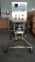 Chaudière de cuisson industrielle à double enveloppe inclinable avec agitateur