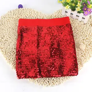 Sequined váy ngắn phụ nữ quần áo màu tinh khiết đàn hồi Dây thắt lưng váy ngắn 9 màu cung cấp tại chỗ