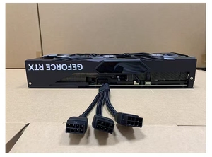 ราคาโรงงานใหม่ RTX3080 3 พัดลม 20GB GDDR6X การ์ดจอเกมมิ่งแบบกำหนดเองประสิทธิภาพสูง การ์ดแสดงผลระดับมืออาชีพ PCI Express - Product Image 2