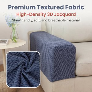 Copri <span class=keywords><strong>Bracciolo</strong></span> Elastico per <span class=keywords><strong>Divano</strong></span>, Protezione Antigraffio per Gatti, Rinforzato, Resistente allo Sporco, Protettore in Tessuto per la Casa - Product Image 3