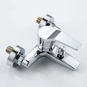 Fournisseur <span class=keywords><strong>d</strong></span>'usine Robinet mélangeur de baignoire carré <span class=keywords><strong>mural</strong></span> en zinc à bas <span class=keywords><strong>prix</strong></span> Robinet de douche <span class=keywords><strong>pour</strong></span> salle de bain - Product Image 1