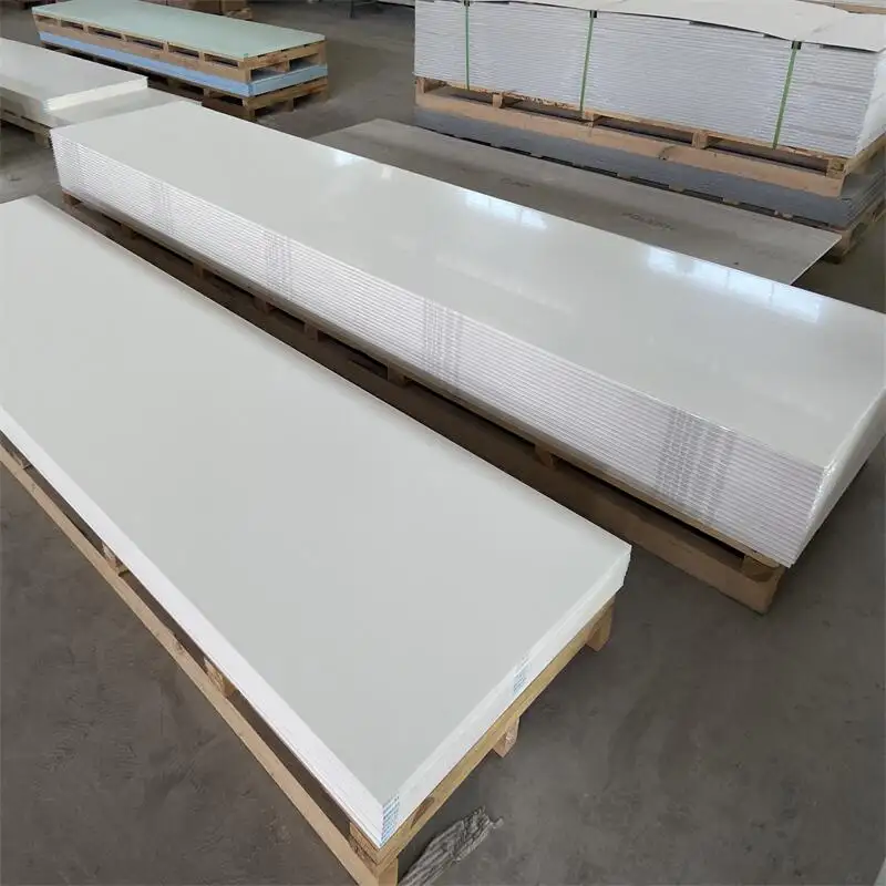 JESTONE-Panel im modernen Stil künstliche Steinplatten Oberfläche weißer Grundstein Marmor Acryl Verkauf Wand grafische Oberfläche technisch