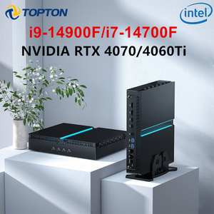 Mini PC de jeu de bureau i9 14900F i7 14700F RTX 4070 12G 4060Ti 64G DDR5 4T SSD Quatre sorties 8K Optique - Product Image 6