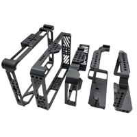 Poignée personnalisée pour cadre de téléphone, type cage à lapin, accessoire d'équipement photographique, usinage CNC, tournage cinq axes