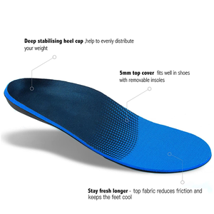 Autocollant de transfert de logo personnalisé OEM Marque <span class=keywords><strong>Modèle</strong></span> IN-91 Semelles orthopédiques sportives thermoformables en EVA respirantes avec soutien de la voûte plantaire confortables - Product Image 5