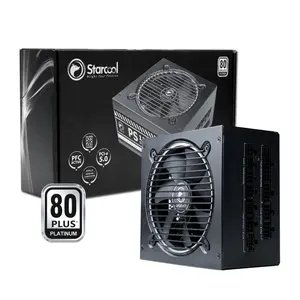 80plus Platinum PSU 1200W alimentatore per PC condensatore di fascia alta ventola di raffreddamento silenziosa alimentatore da gioco